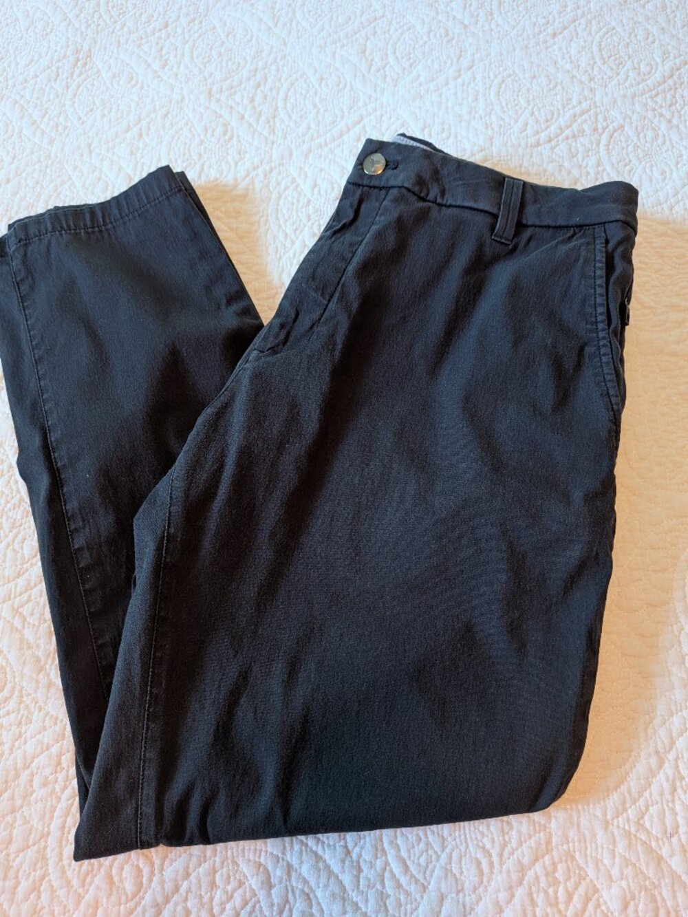 Birddogs Pants Men's 32 X 28 Navy Blue Chino Business Golf Outdoor Stretch